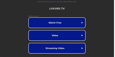 luxure tv.cim|LuxureTV & 16+ Most Crazy Porn Sites Like LuxureTV.com.